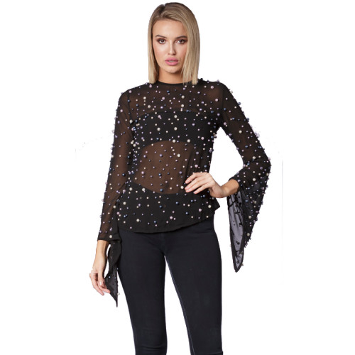 Glam Pearl Party Top by KITCHY KU*