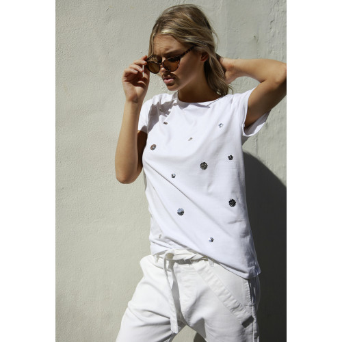 Sequin Cara Tee by BETTY BASICS*
