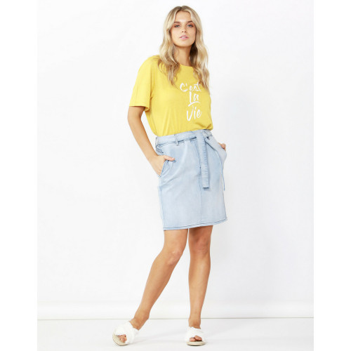 Los Angeles Tee S18 in Daffodil by BETTY BASICS*