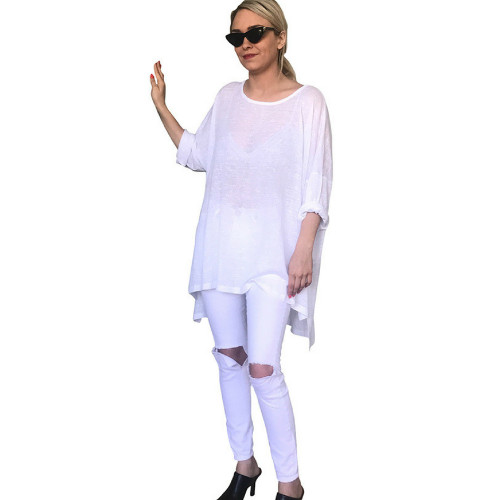KL428 Top in White by KIIK LUXE*