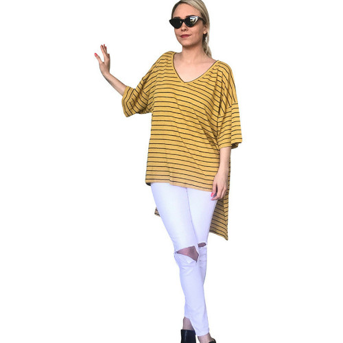 KL427 Top in Mustard by KIIK LUXE*