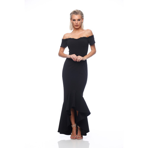 Entice Maxi (Black, Red) by ROMANCE*