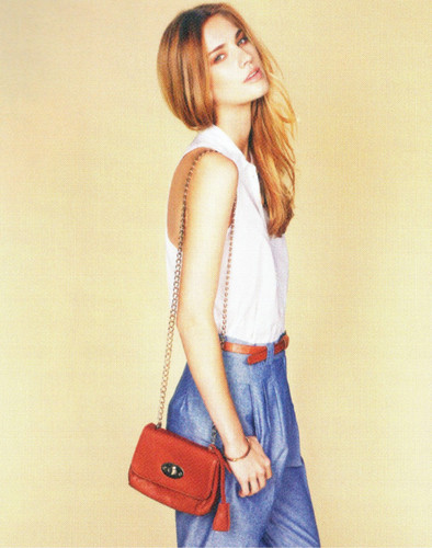 Shop Feb P37 - Mini Satchel Bag (camel)