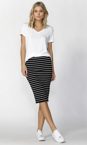 Alicia Midi Skirt by BETTY BASICS**