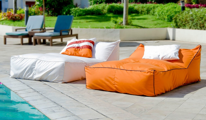 Secret Blend outdoor bean bag double lounger