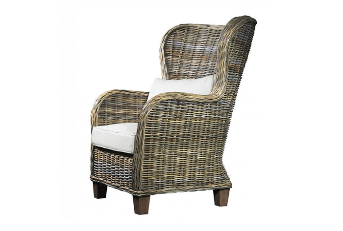 King rattan armchair