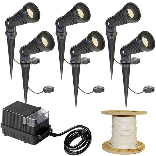 120 volt landscape lighting kits