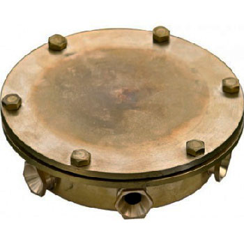 6 Way Brass Underwater Junction Box (UWB6) by Dabmar