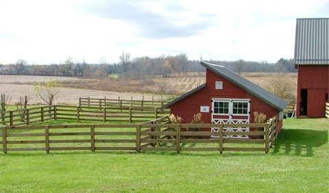 Outdoor farm scene