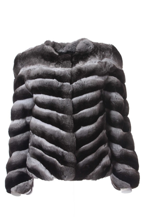 Chinchilla Fur Jacket Low cut Chinchilla Fur Jacket Low cut