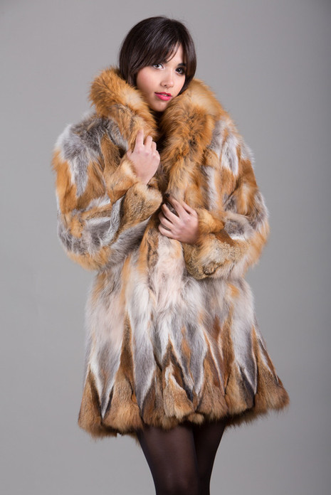 Red Fox Fur Coat Red Fox Fur Coat