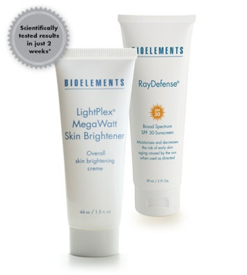 Bioelements Brilliantly Brighter Overall UV Damage Repair Kit Bioelements Brilliantly Brighter Overall UV Damage Repair Kit