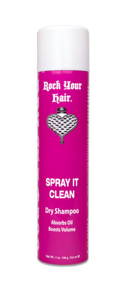 Rock Your Hair Spray it Clean Dry Shampoo 7 oz Rock Your Hair Spray it Clean Dry Shampoo 7 oz