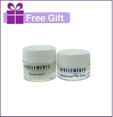 FREE Bioelements Sleepwear and Sleepwear for Eyes .25 oz with $125 Bioelements purchase FREE Bioelements gift with $125 puchase