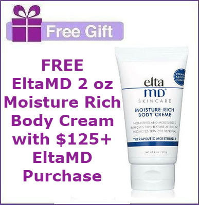 Free EltaMD Gift with Purchase EltaMD Free Gift