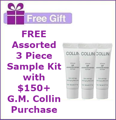 G.M. Collin Gift with Purchase