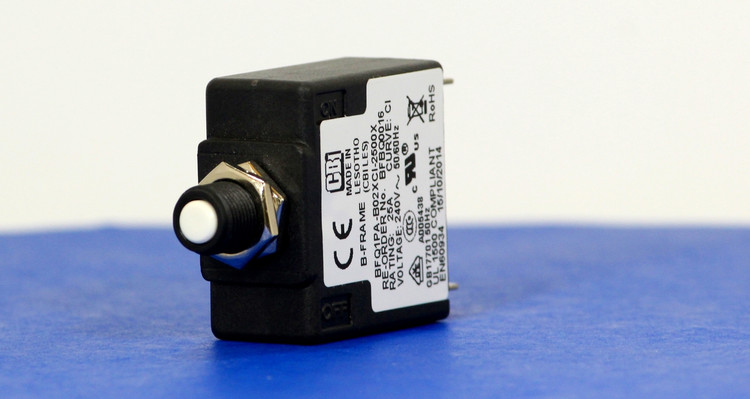 BFBQ0016 (1 Pole, 25A, 240VAC, Quick Connect, Series Trip, UL Recognized (UL 1077))