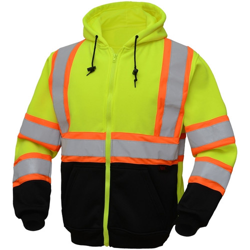 Experience warmth, safety and comfort with this with this contrasting black bottom sweatshirt. Experience warmth, safety and comfort with this with this contrasting black bottom sweatshirt.