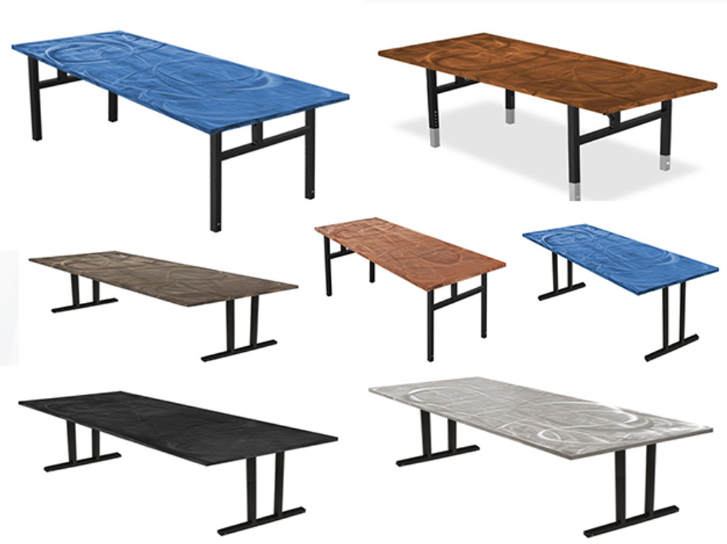Swirl Banquet Aluminum Folding Table Foldingchairsandtables Swirl Banquet Aluminum Folding Table