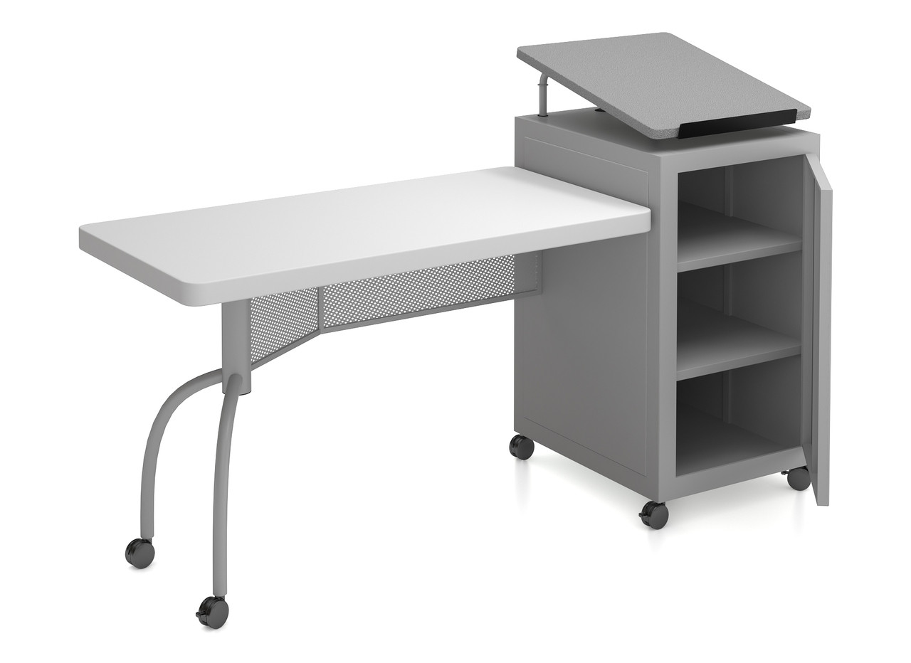 Edupod Lectern And Teacher S Desk Combo By Oklahoma Sound