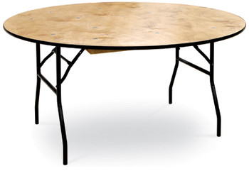 ProRent Plywood Round Folding Table-USA Made (MC-PR-ROUND) ProRent Plywood Round Folding Table-USA Made (MC-PR-ROUND)