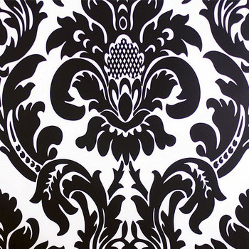 Alterio Black & White Damask Chiavari Chair Cushion Cover Alterio Black & White Damask Chiavari Chair Cushion Cover