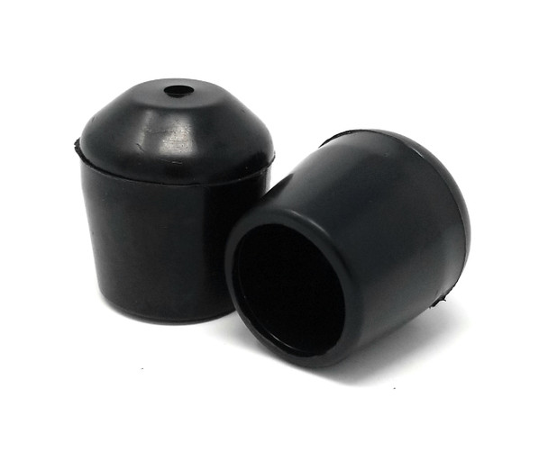 100 pk. NonMarring Plastic Foot Cap Glides for Rental Style Plastic