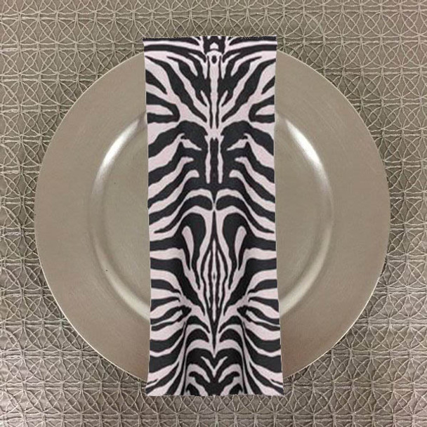 Dozen (12-pack) Animal Print Polyester Table Napkins ... Dozen (12-pack) Animal Print Polyester Table Napkins ...