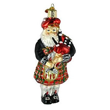 Old World Christmas Highland Santa Ornament The Christmas Loft