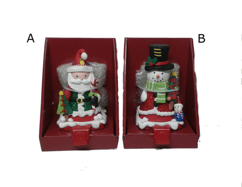 Snowman/ Santa Stocking Holder