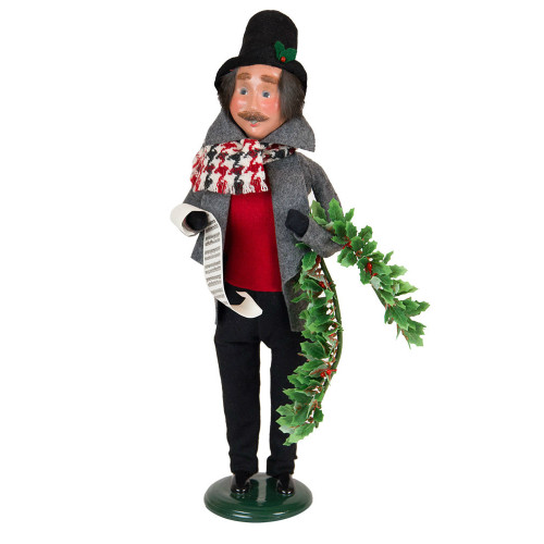 Byers' Choice - Evergreen Man Caroler 2018
