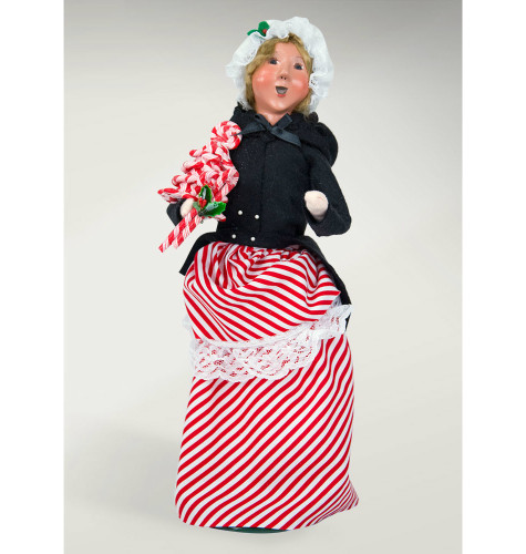 Byers' Choice - Candy Cane Woman 2018