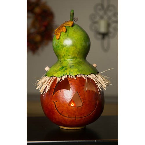 Meadowbrooke Gourds- Large Owen Lit Meadowbrooke Gourds- Large Owen Lit