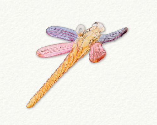EGYPTIAN GLASS COLOURED DRAGONFLY EGYPTIAN GLASS COLOURED DRAGONFLY