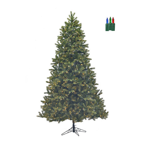 Santa's Own* 7.5ft Bridgeport Douglas Fir- Artificial Christmas Tree - LED Color Changing with Remote and dimmer *FREE SHIPPING* Santa's Own* 7.5ft Bridgeport Douglas Fir- Artificial Christmas Tree - LED Color Changing with Remote and dimmer *FREE SHIPPING*