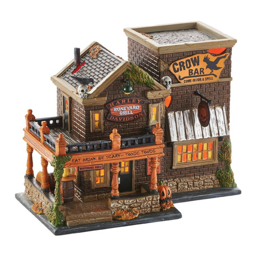 Department 56 -- Snow Village Halloween -- Harley-Davidson ...