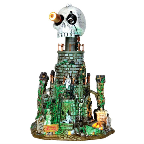 Lemax - Mt. Gloom Observatory Spooky Town Building Halloween Decor Lemax - Mt. Gloom Observatory Spooky Town Building Halloween Decor