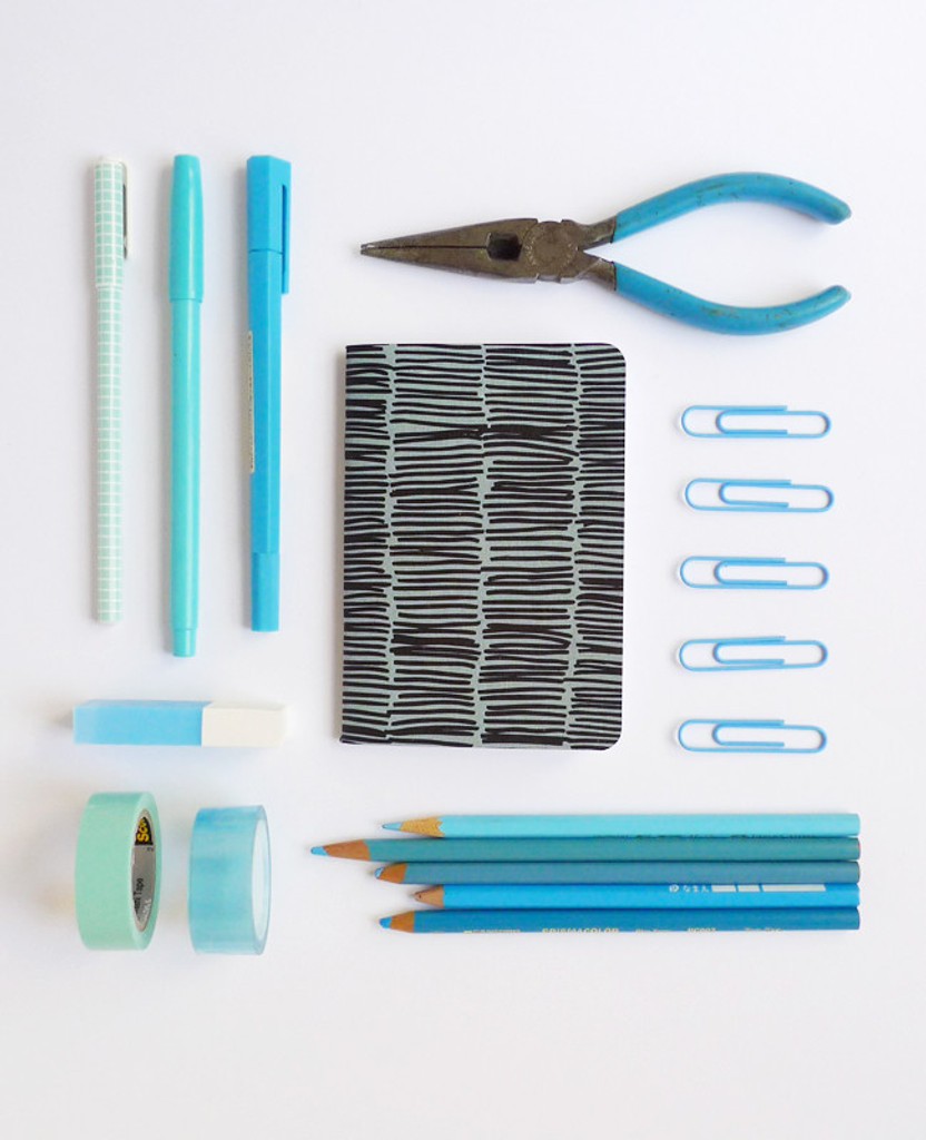 Blue Dash Notebook