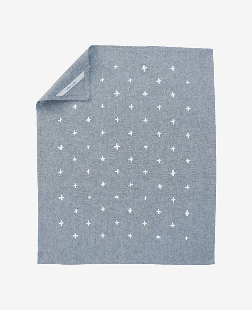 Blue Chambray Plus Tea Towel