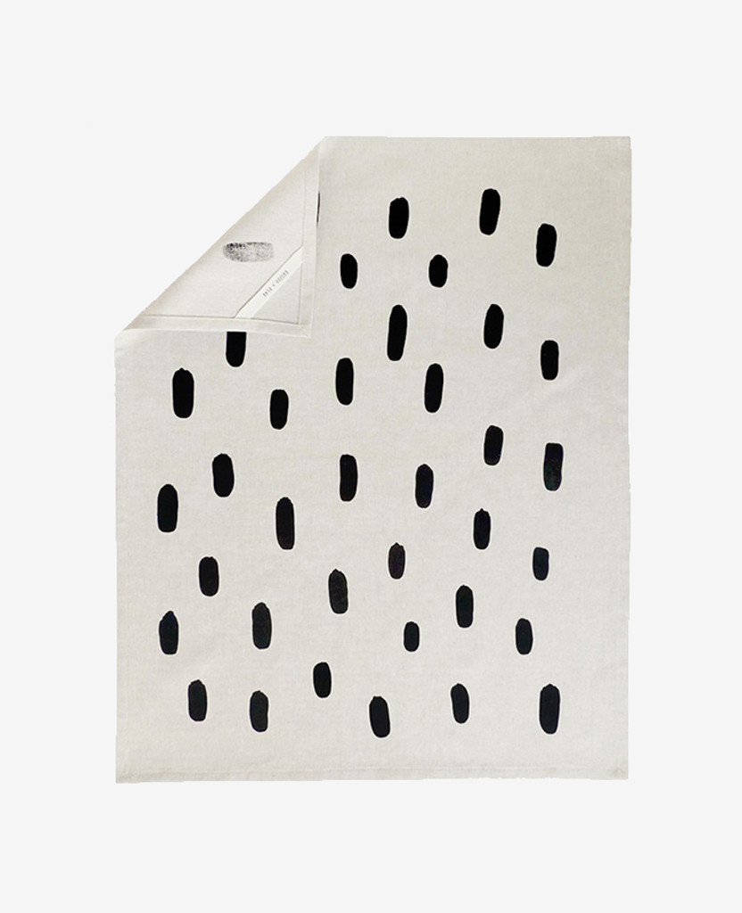 Brushstroke Linen Tea Towel