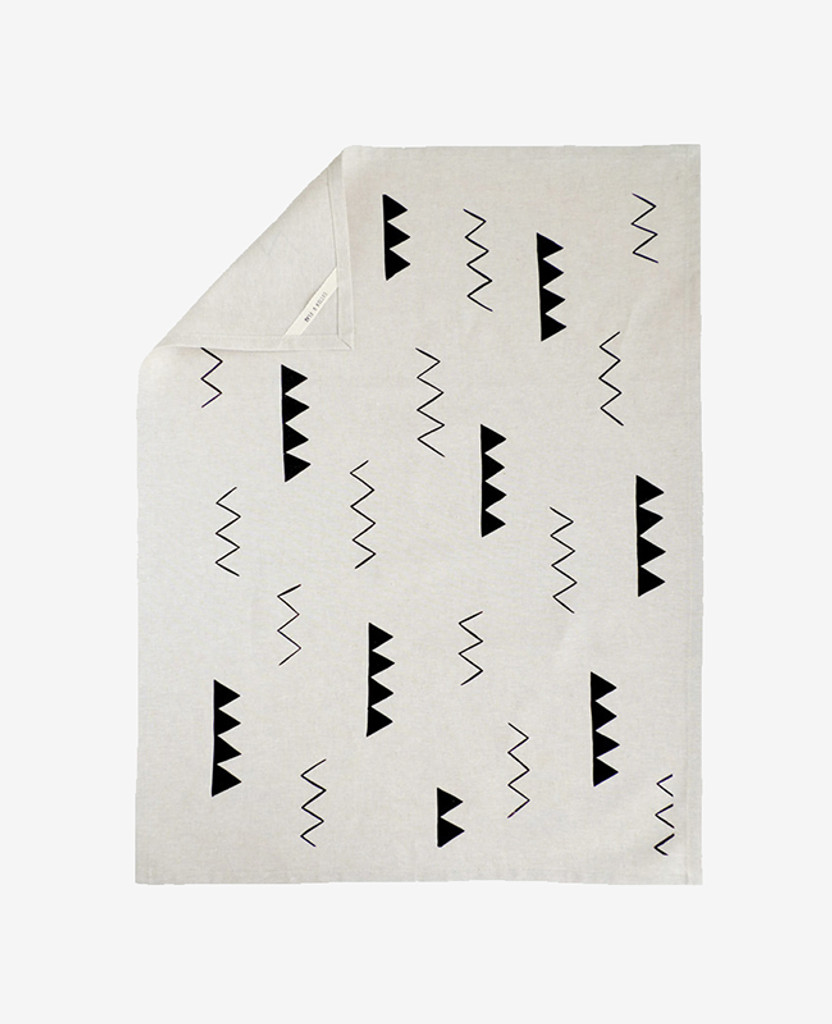 Zig Zag Tea Towel