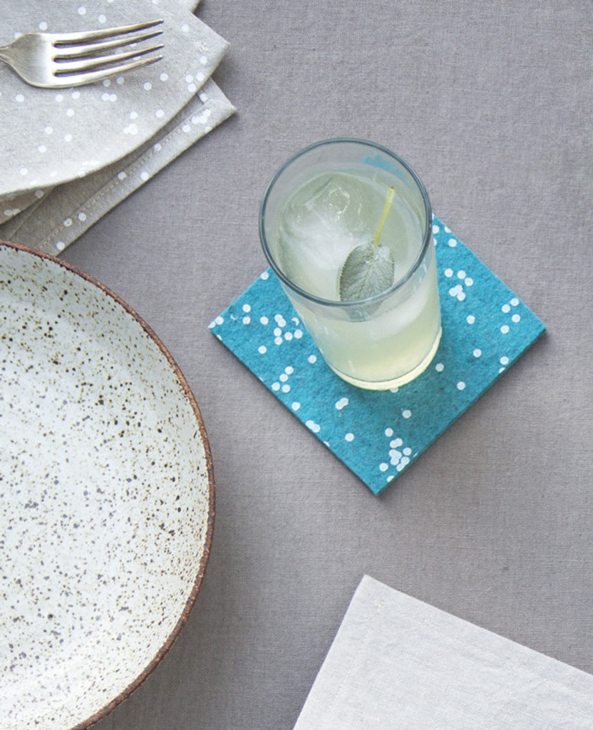Lagune Confetti Coasters