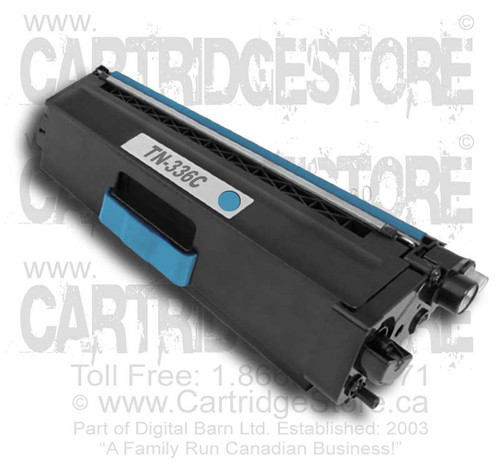 Brother TN336C Compatible Cyan Toner Cartridge (TN-336C)