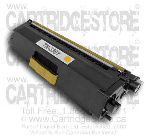 Brother TN336Y Yellow Compatible Toner Cartridge (TN-336Y)