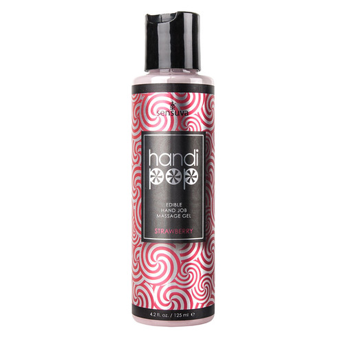 HandiPop Hand Job Massage Gel - Strawberry