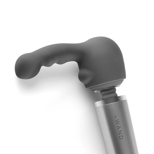 Grey Le Wand Ripple Weighted Silicone Wand Massager Attachment - Massager Head