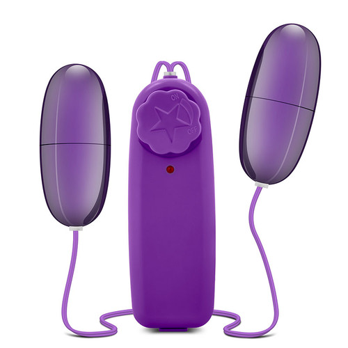 Plum Double Pop Eggs Vibrator