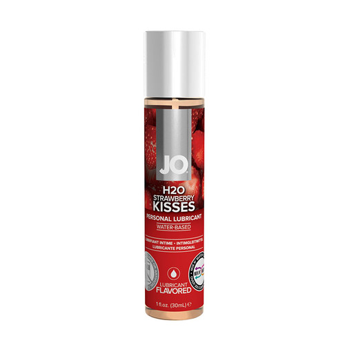 JO H2O Flavored Lubricant - Strawberry Kiss 1 oz.