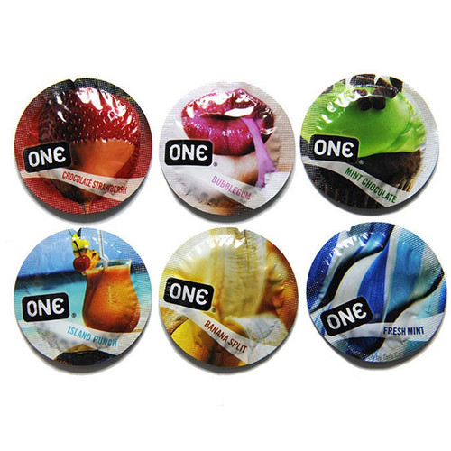 ONE Condoms Flavor Waves