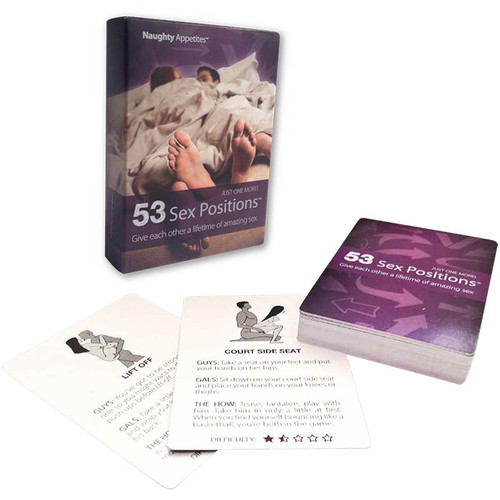 53 Sex Positions Card Game
